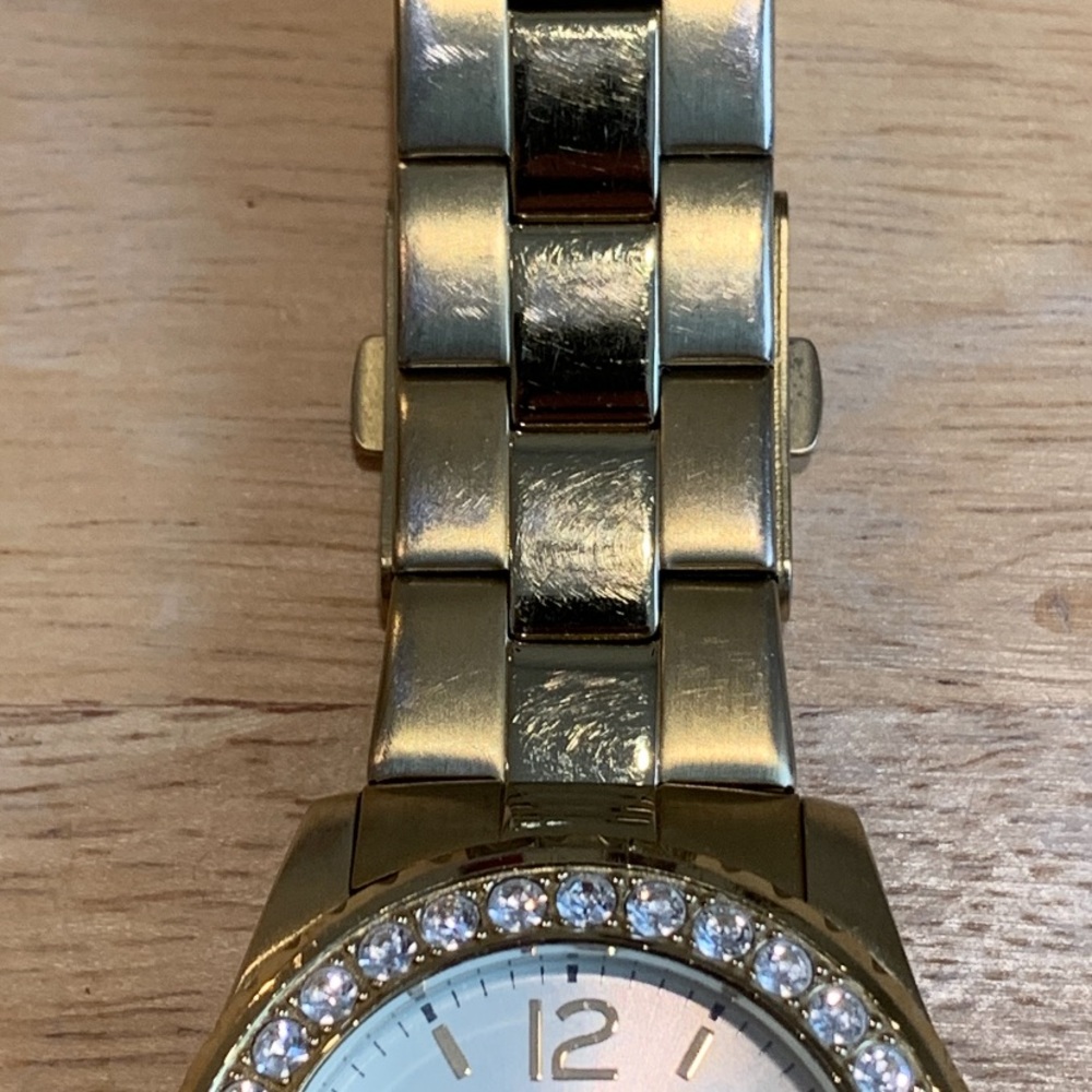 Guess Crystal Bezel Multi Function Waterpro Watch - image 4